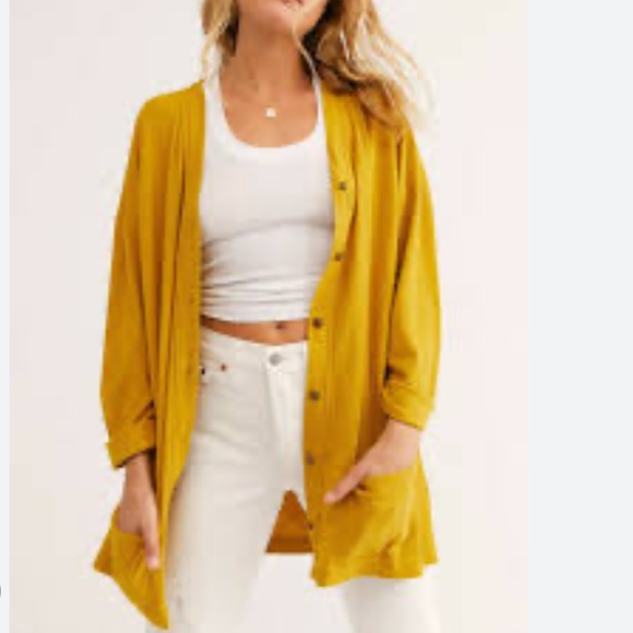 Free People Beach Take A Walk Lightweight Cardigan - Picture 4 of 13